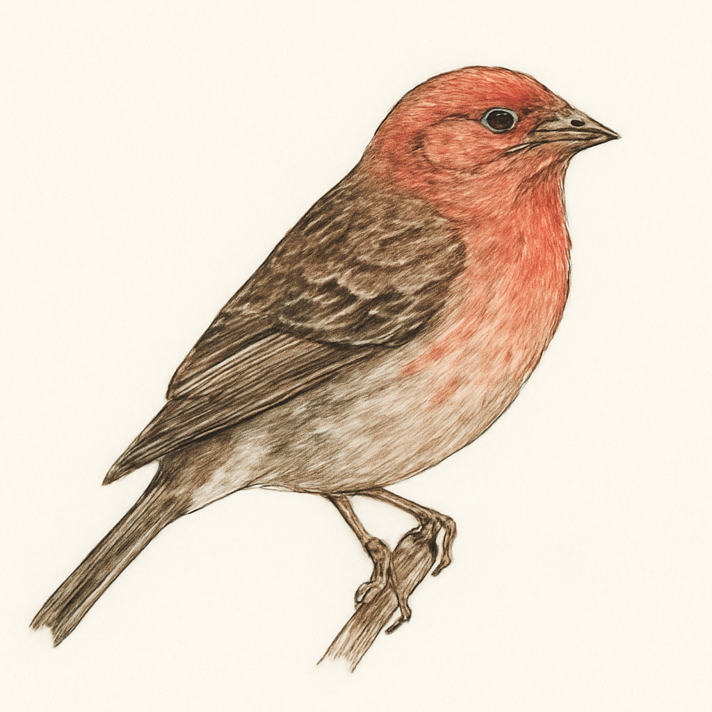 Illustratie van Blanfordroodmus