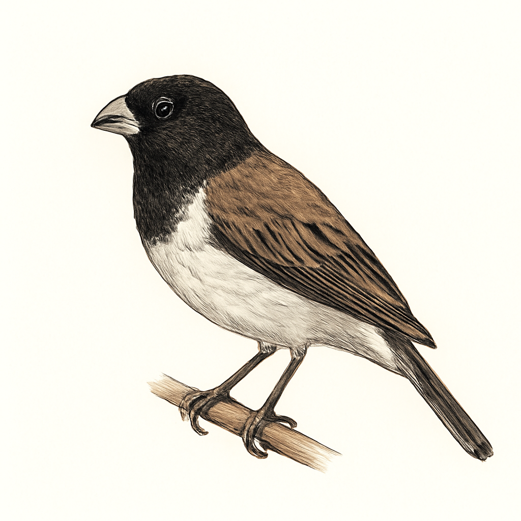 Illustration de Serin à croupion blanc