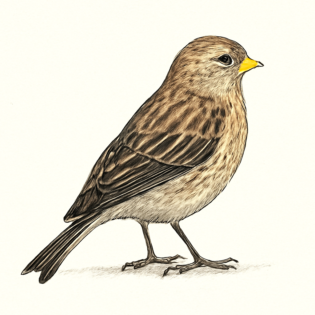 Twite illustration
