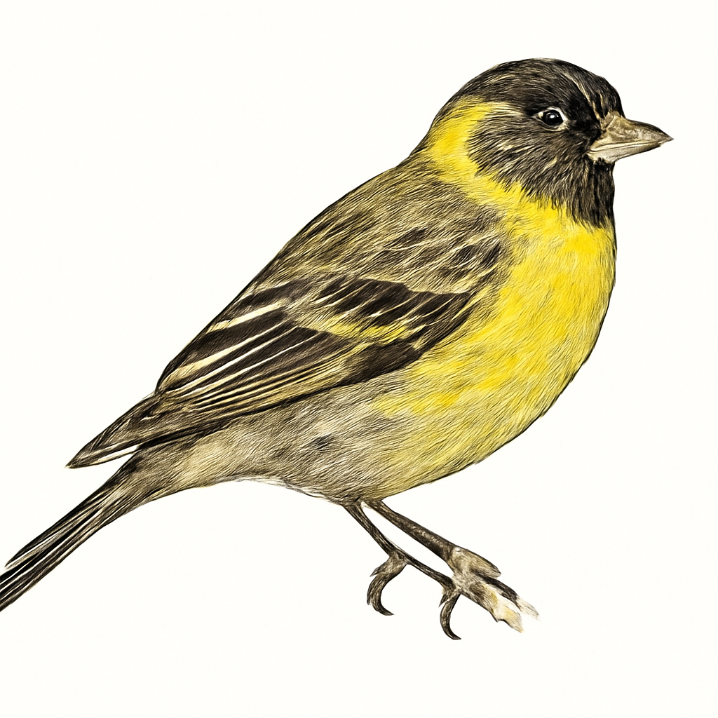 Ilustración de Jilguero Andino