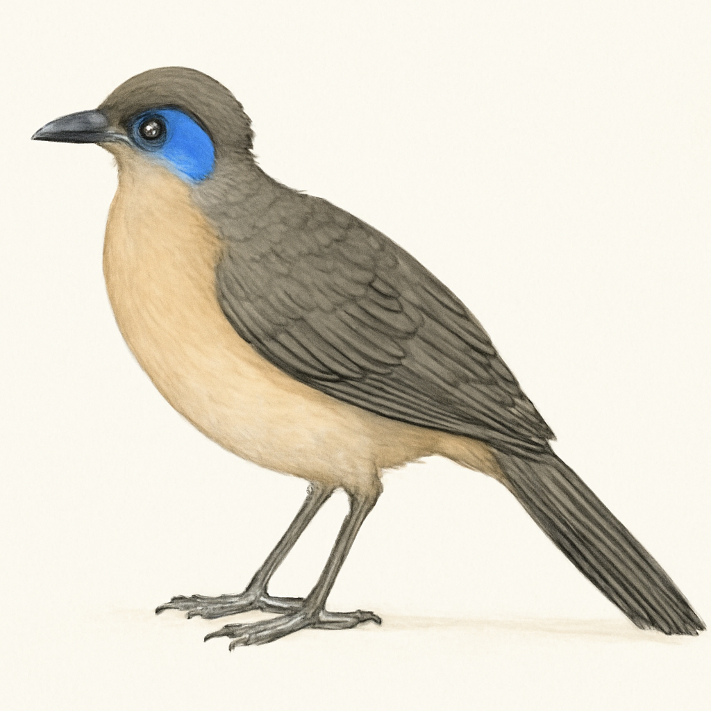 Illustrazione di Coquerel's Coua
