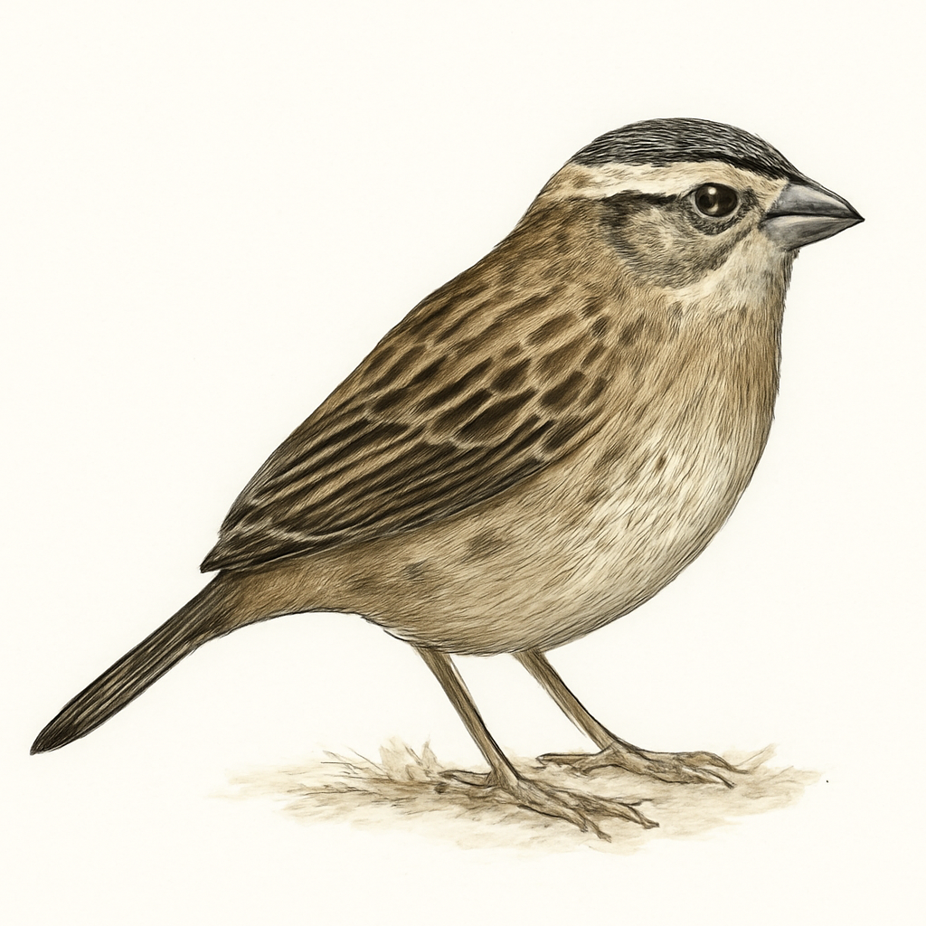 Ilustración de Chingolo Coronicastaño