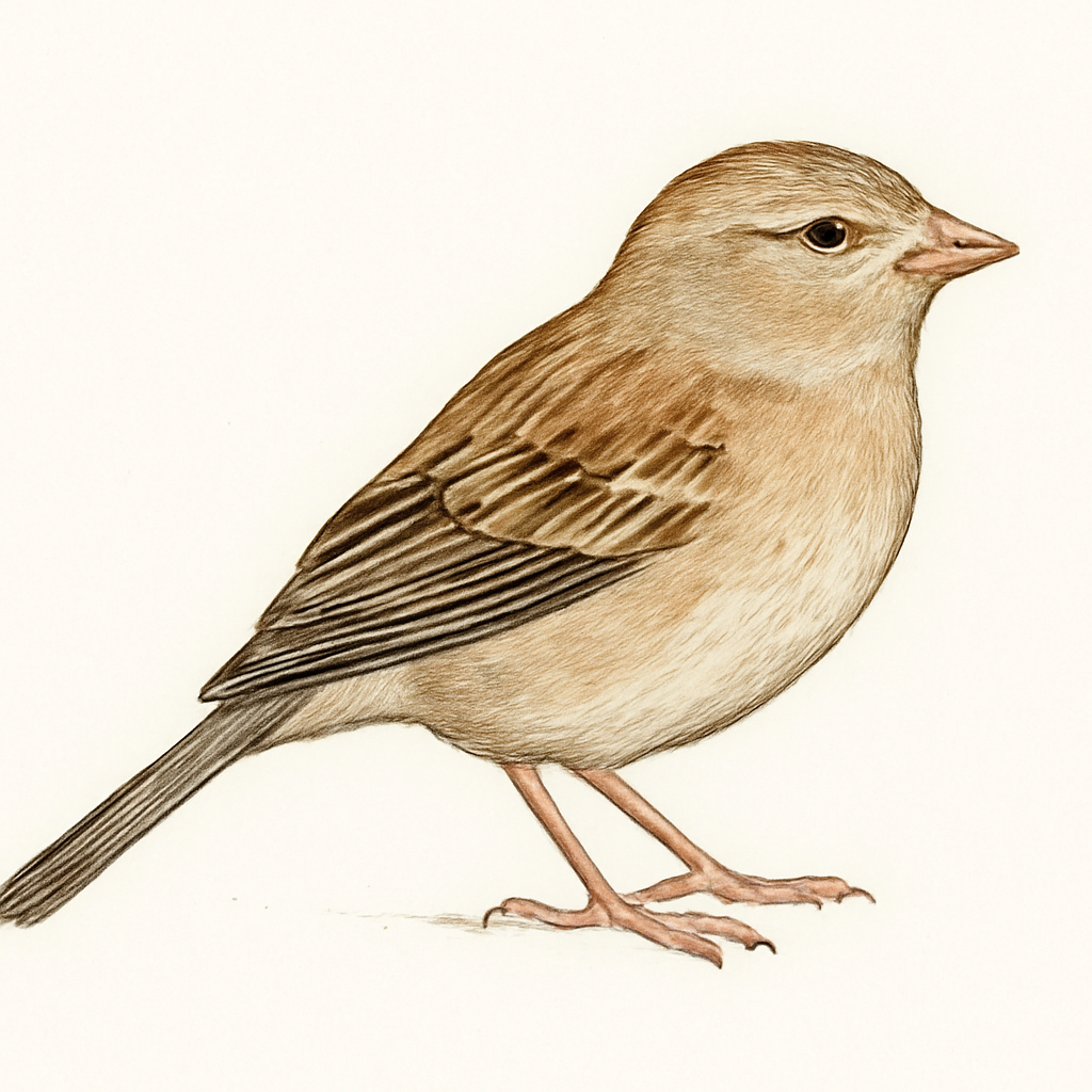 Field Sparrow illustration