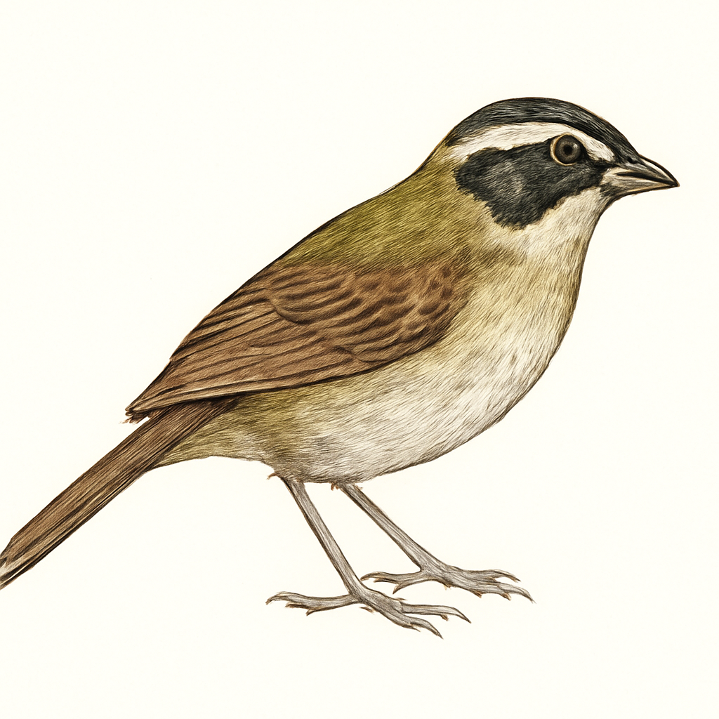 Ilustración de Cerquero Cejilargo