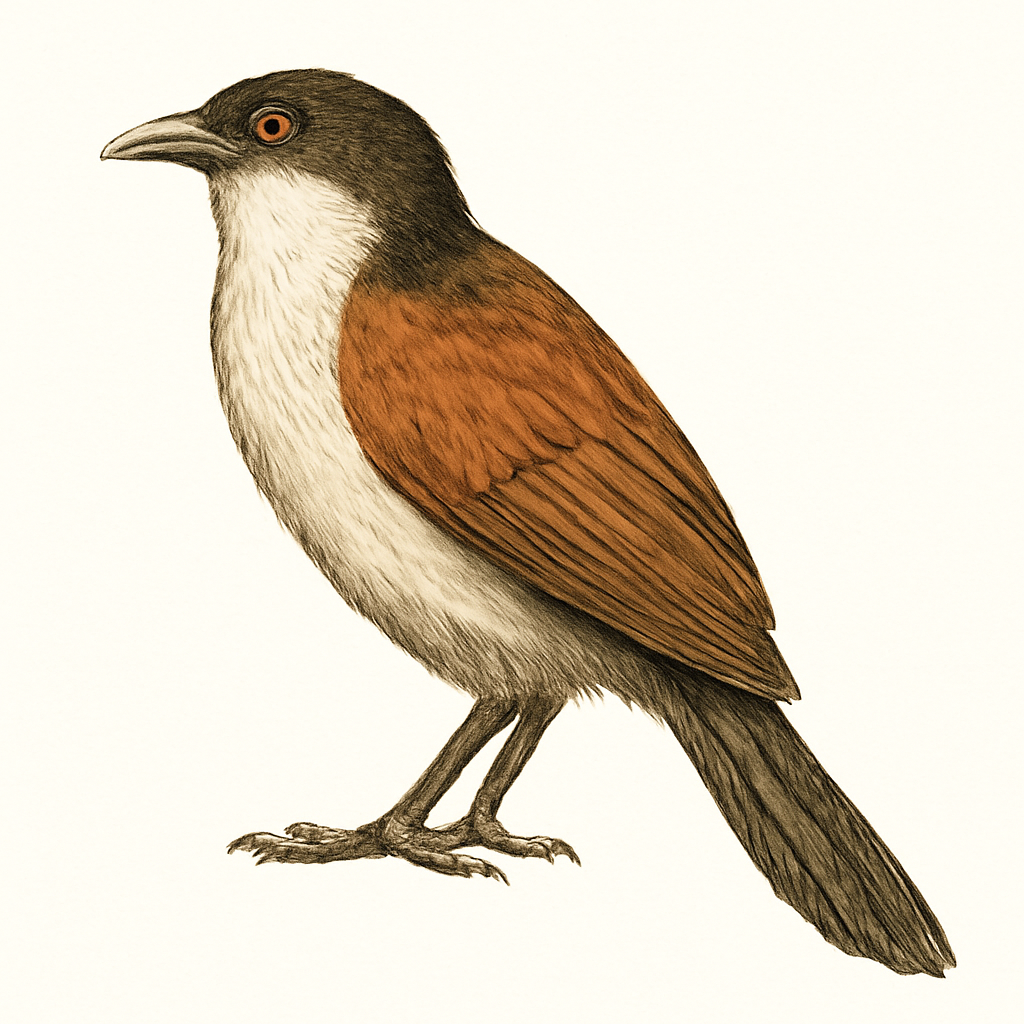 Illustrazione di Short-toed Coucal