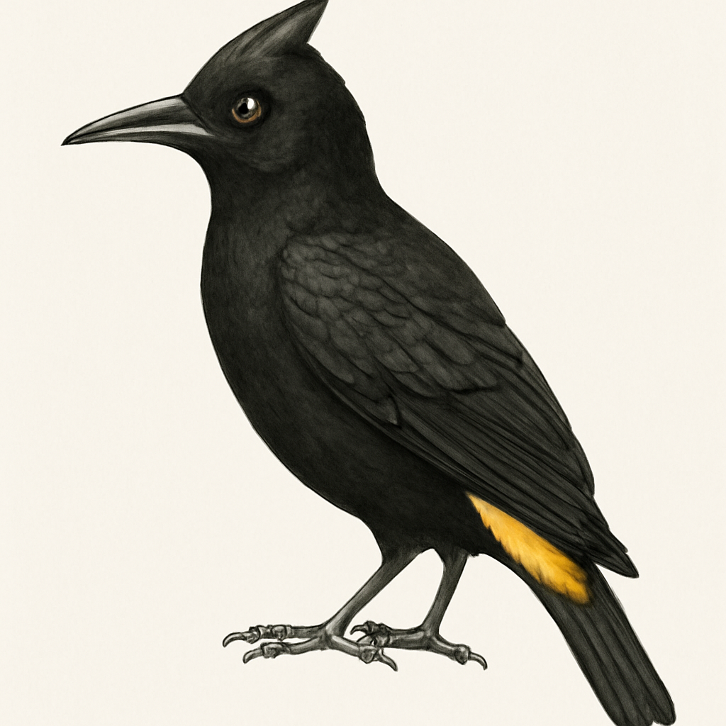 Illustration de Cassique casqué