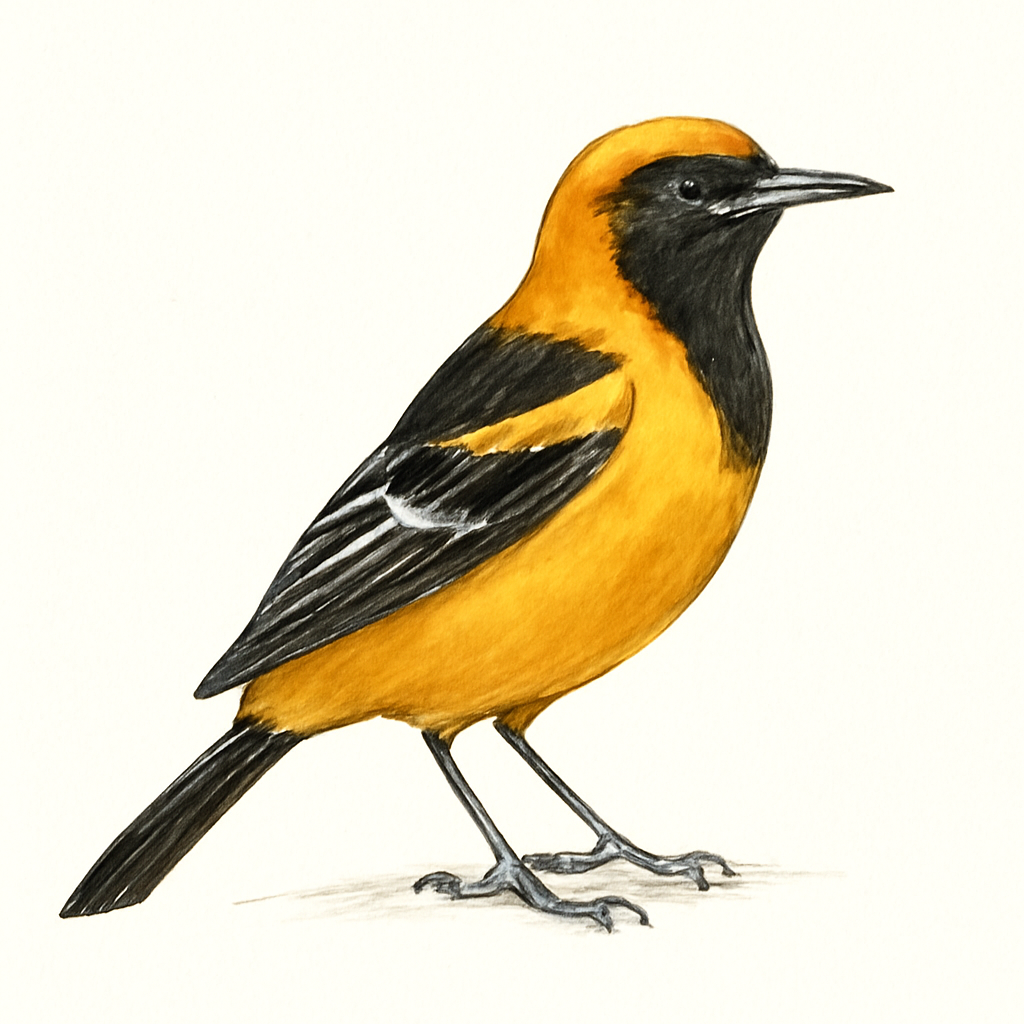 Illustration de Oriole masqué