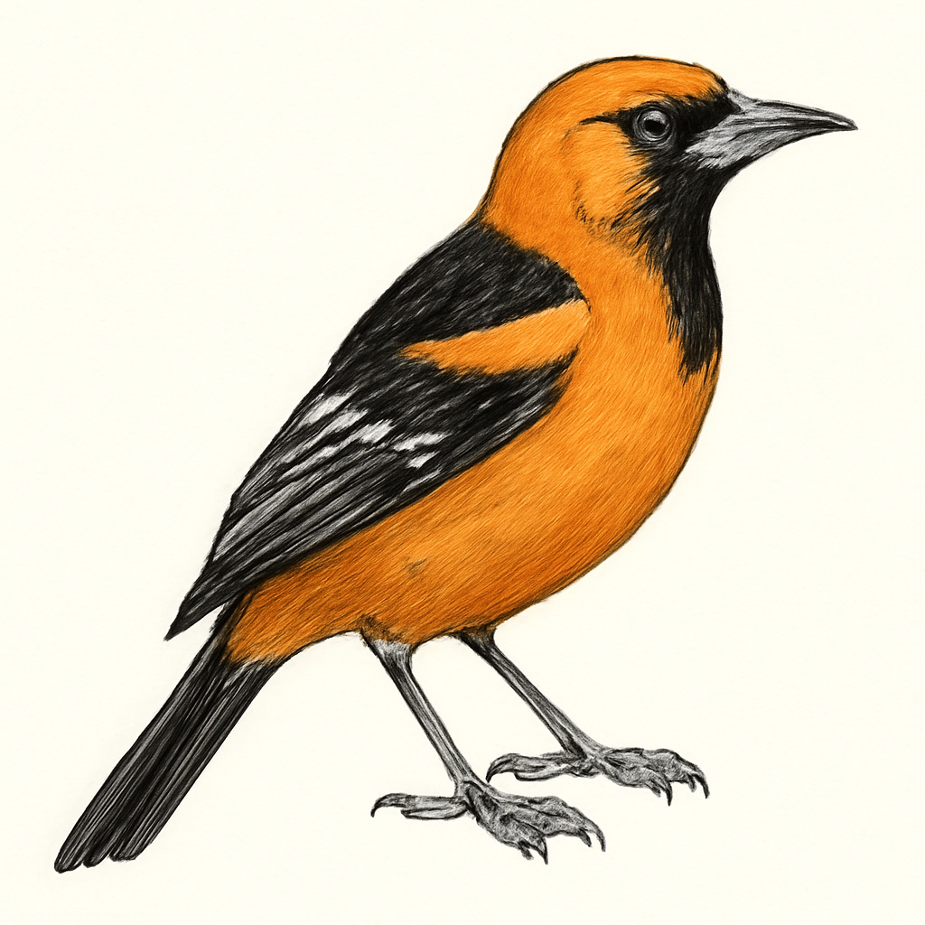 Ilustración de Turpial de Altamira