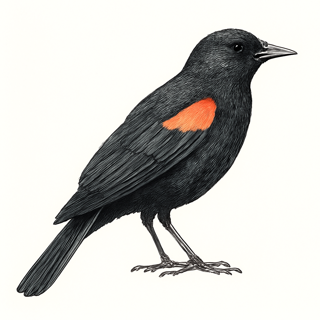 Illustration von Dreifarbenstärling