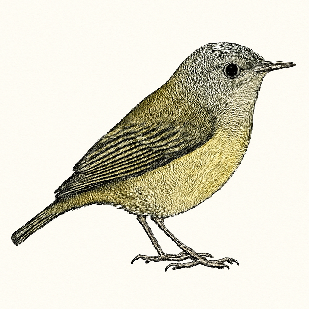 Illustration de Paruline de Colima