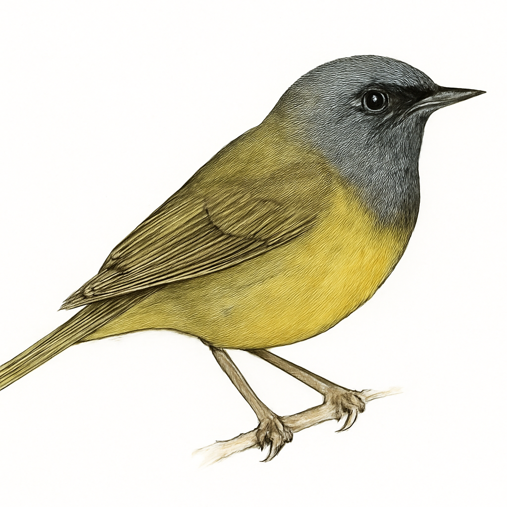 Illustration de Paruline des buissons