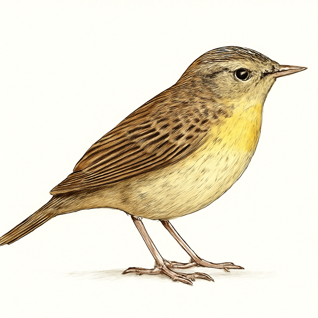 Ilustración de Reinita Ribereña
