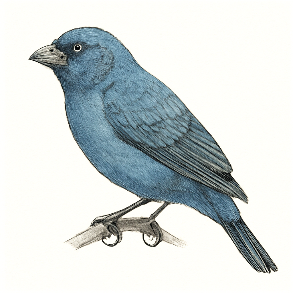 Illustration von Türkiskardinal