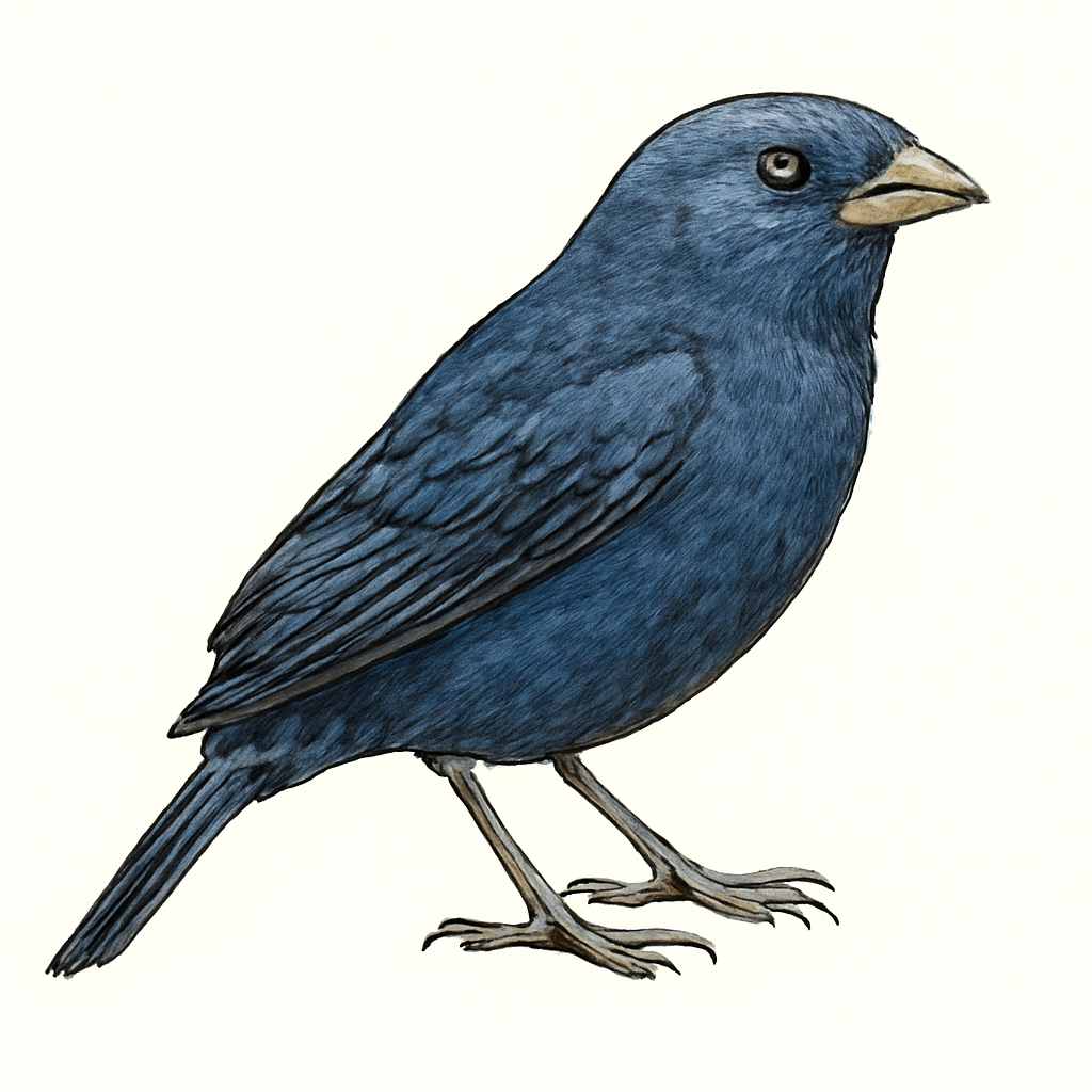 Illustration von Stahlkardinal