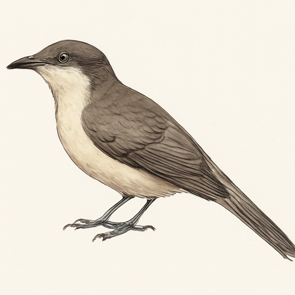 Ilustración de Cuclillo Canela
