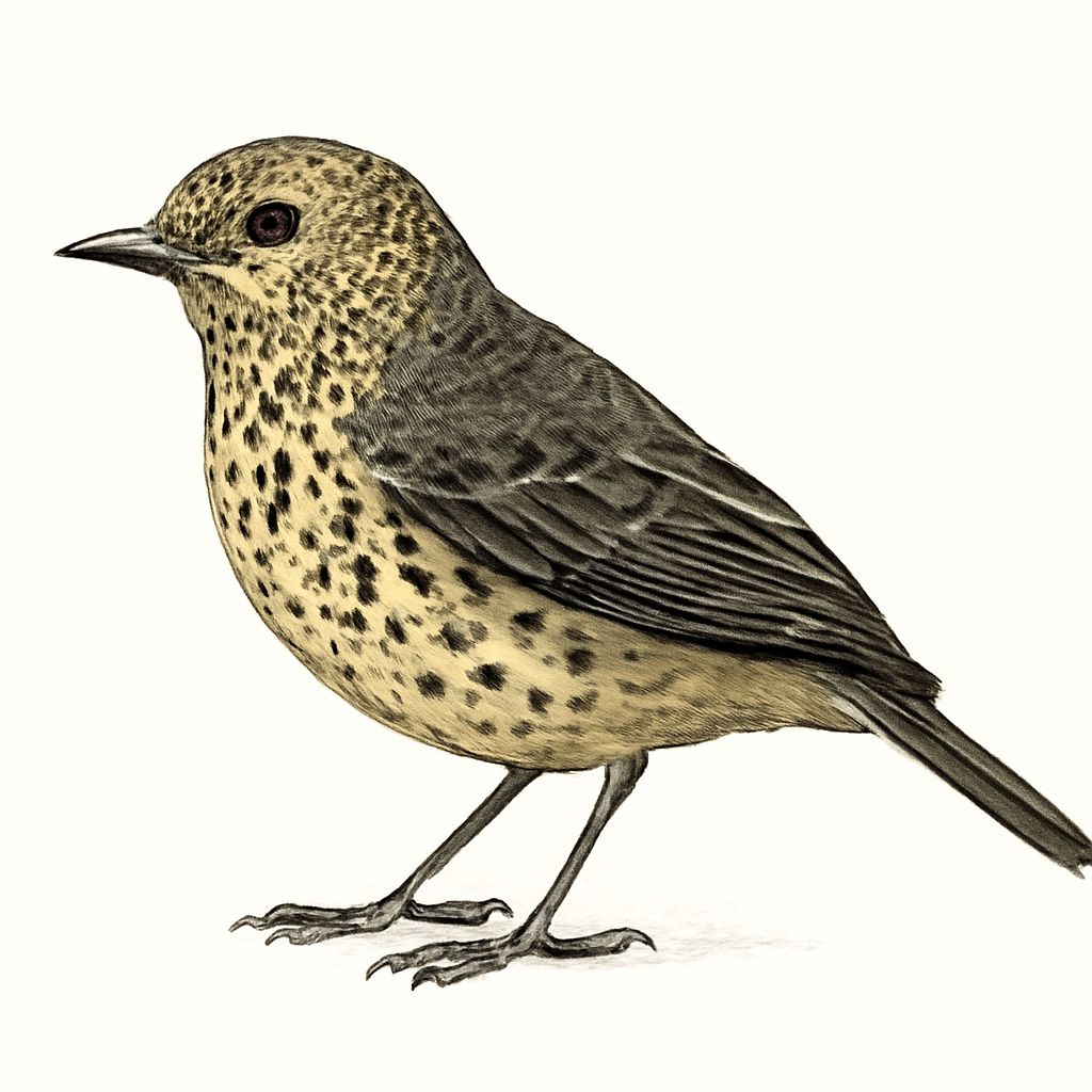 Spotted Tanager illustration