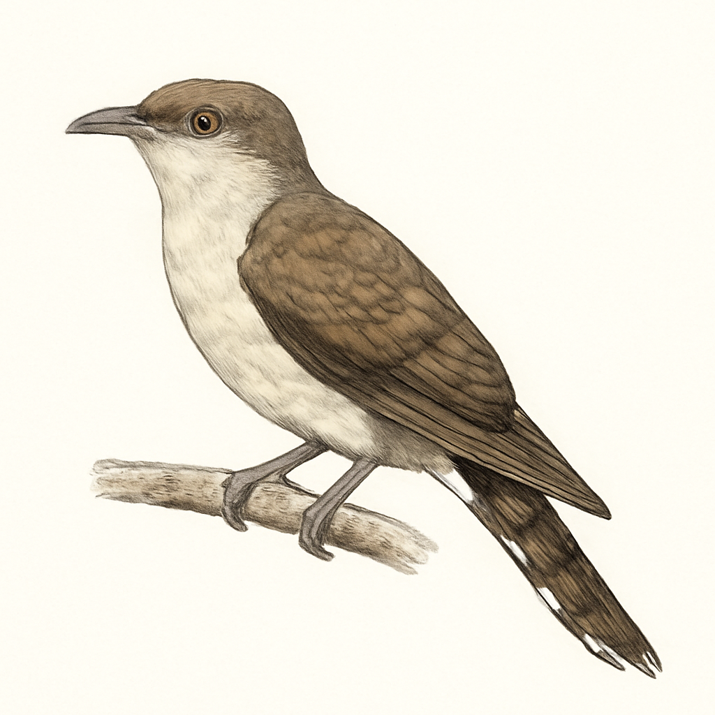 Illustrazione di Thick-billed Cuckoo