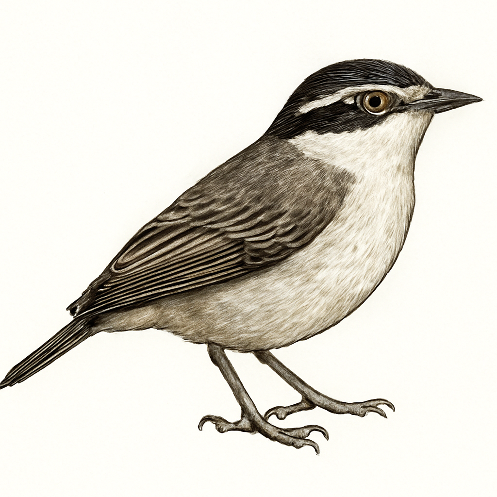 White-bridled Finch illustration