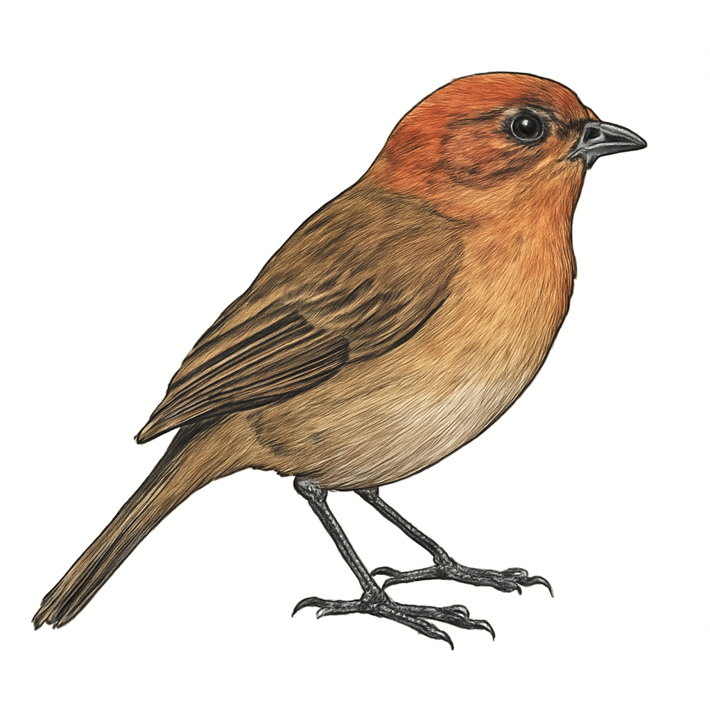 Illustratie van Prachtboomgors