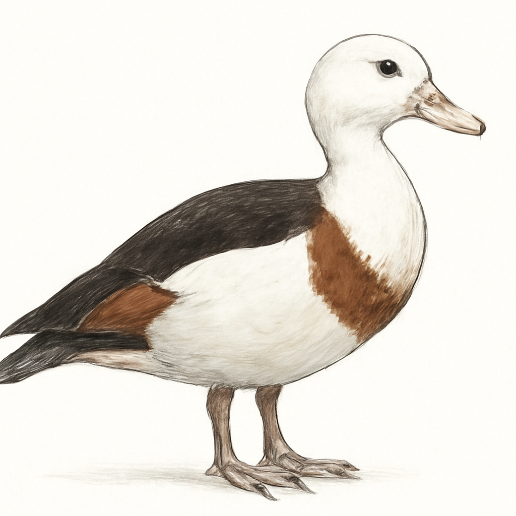 Illustration de Tadorne radjah