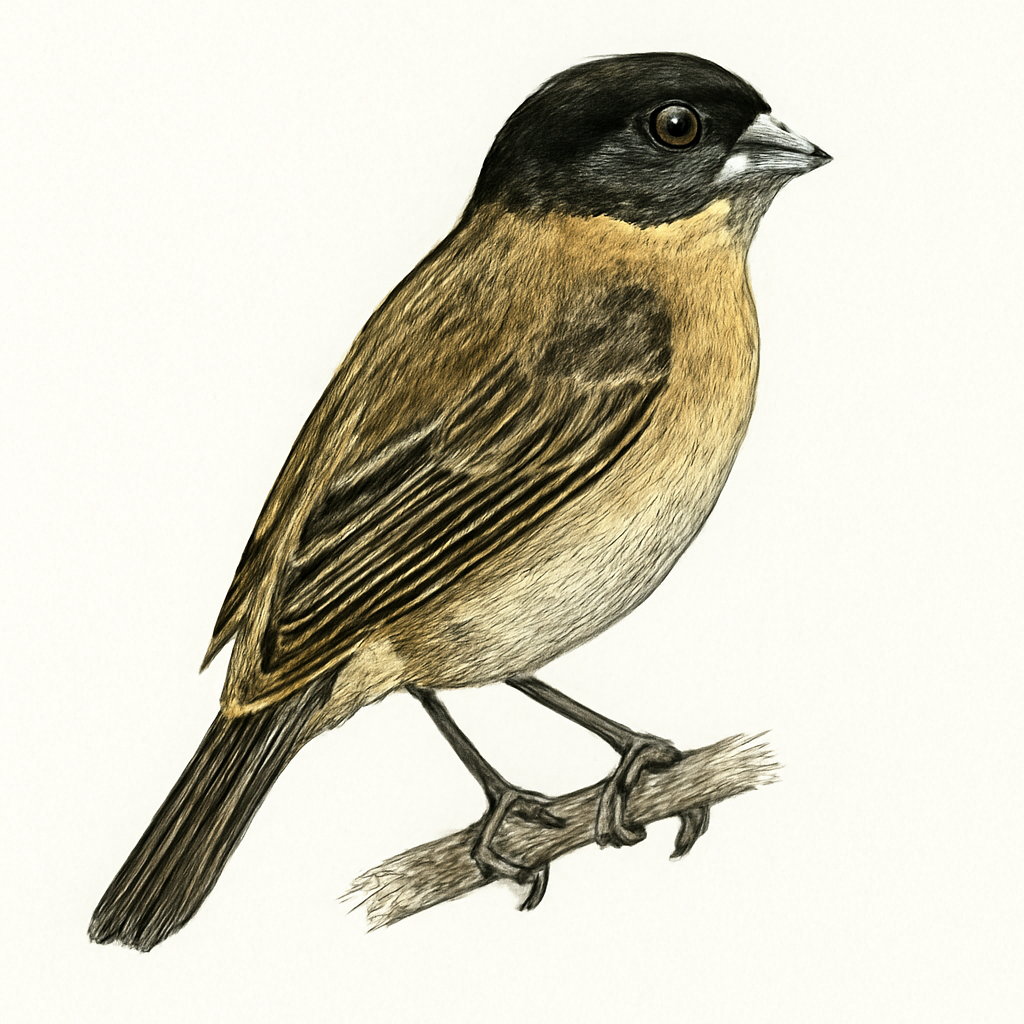 Illustration von Ibera Seedeater