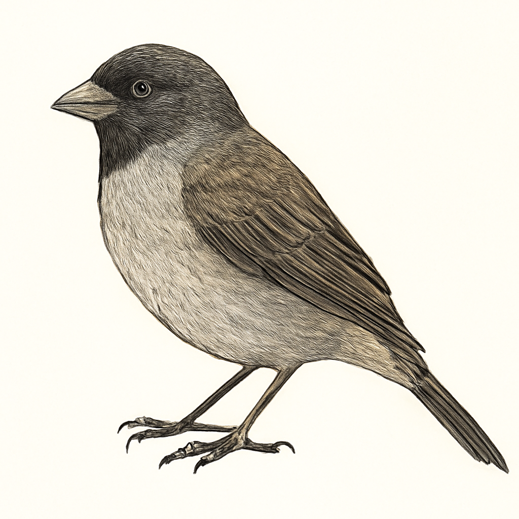 Variable Seedeater illustration