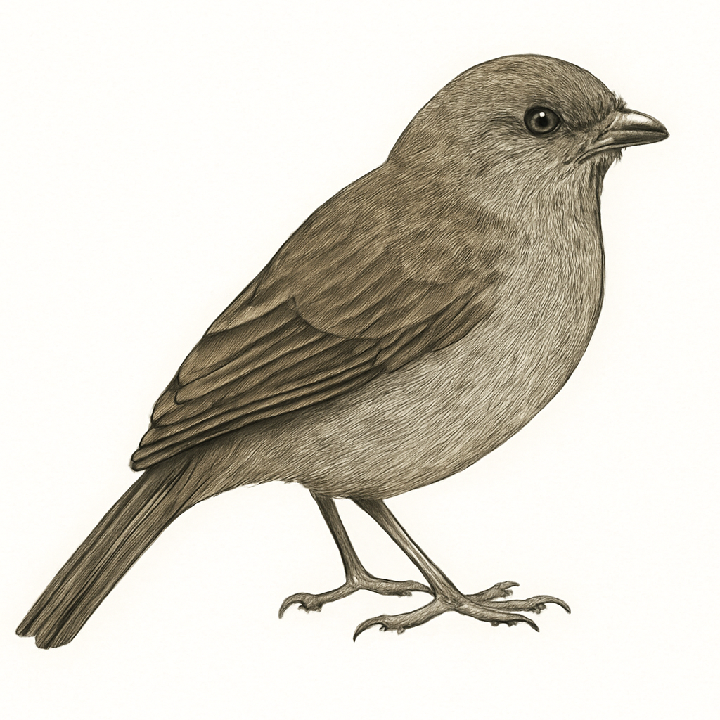 Illustrazione di Dull-colored Grassquit