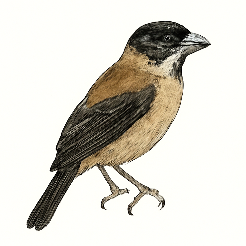 Illustration von Schwarzschwingensaltator