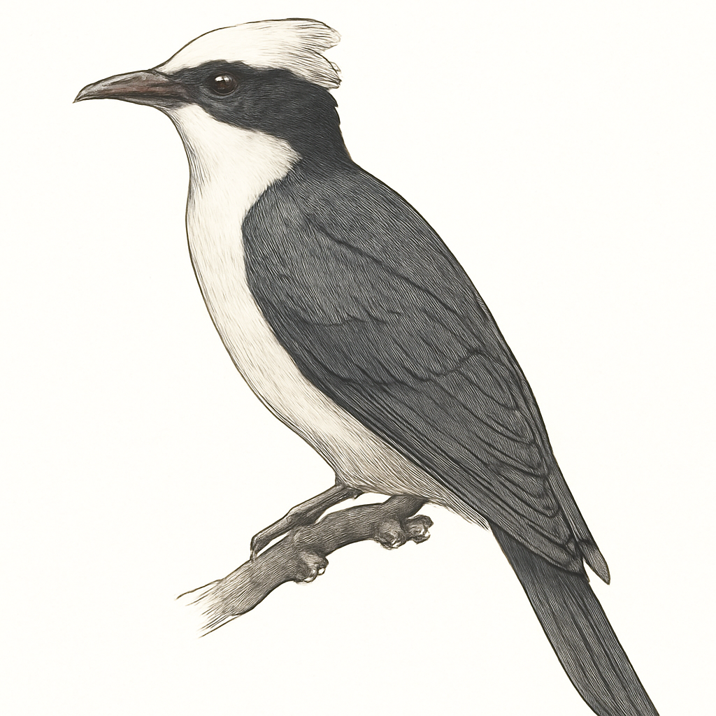 White-crowned Cuckoo illustration