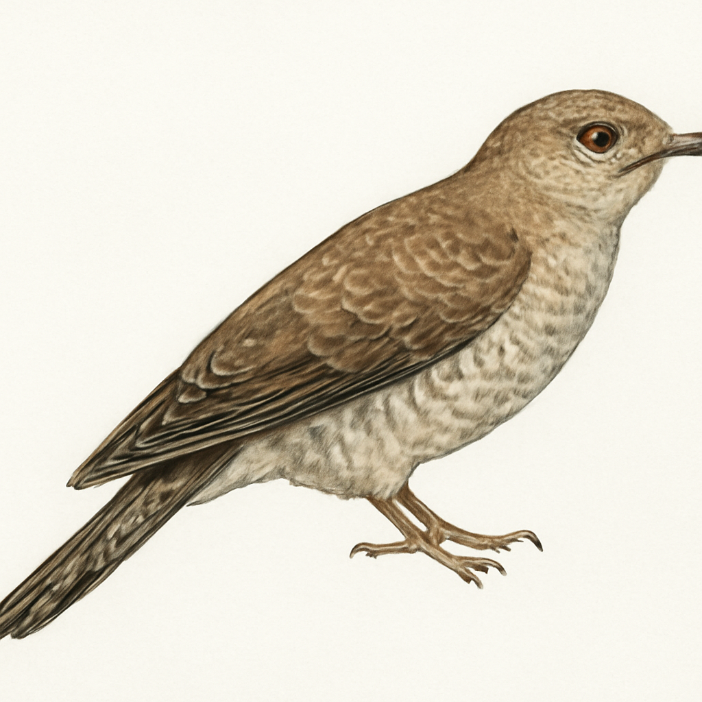 Illustrazione di Fan-tailed Cuckoo