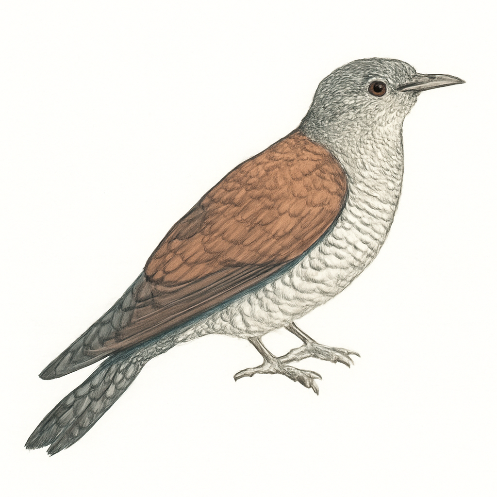 Ilustración de Cuco Malgache