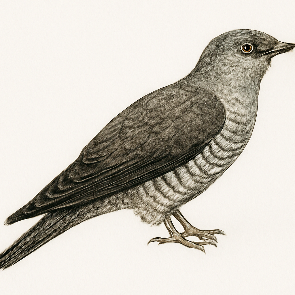 Ilustración de Cuco del Himalaya