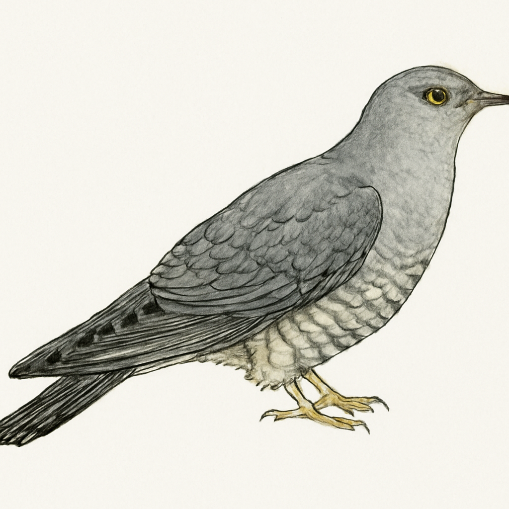 Common Cuckoo illustration