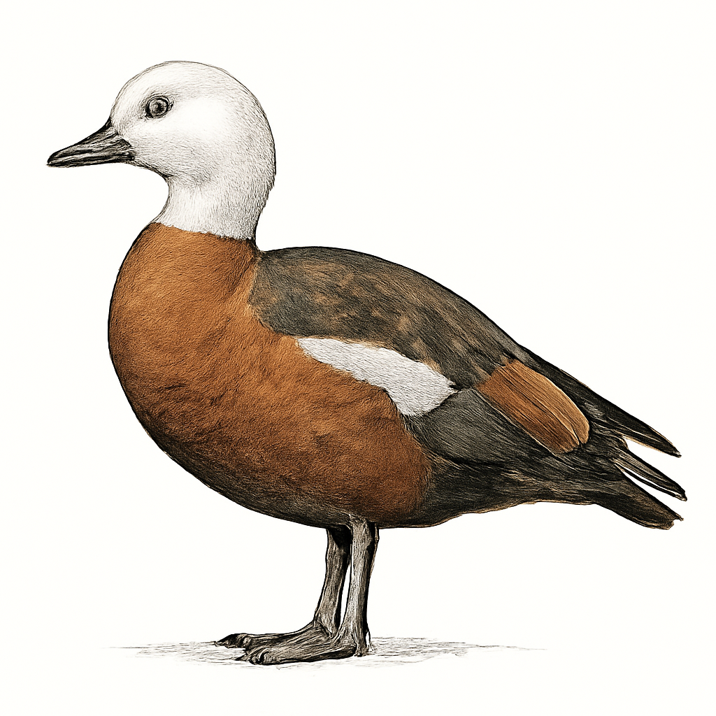 Paradise Shelduck illustration