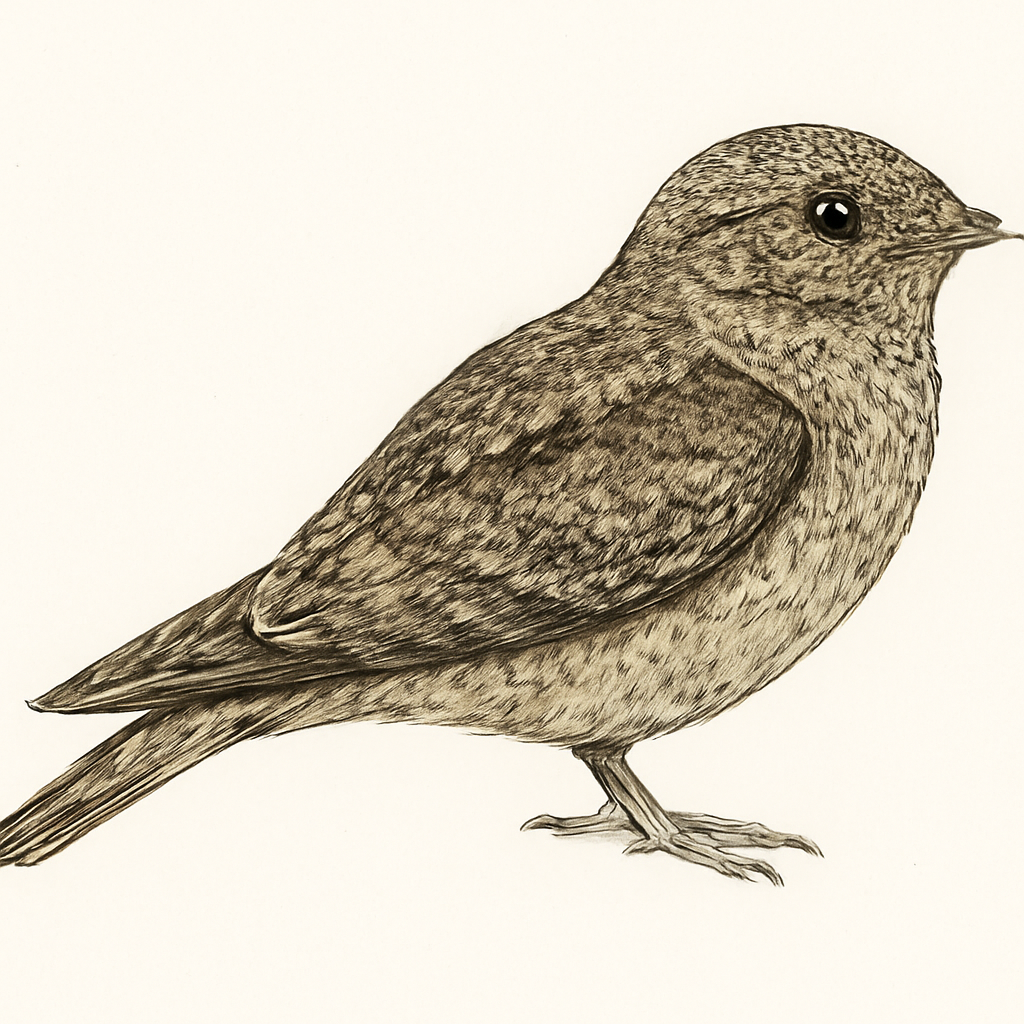 Illustrazione di Plain Nightjar