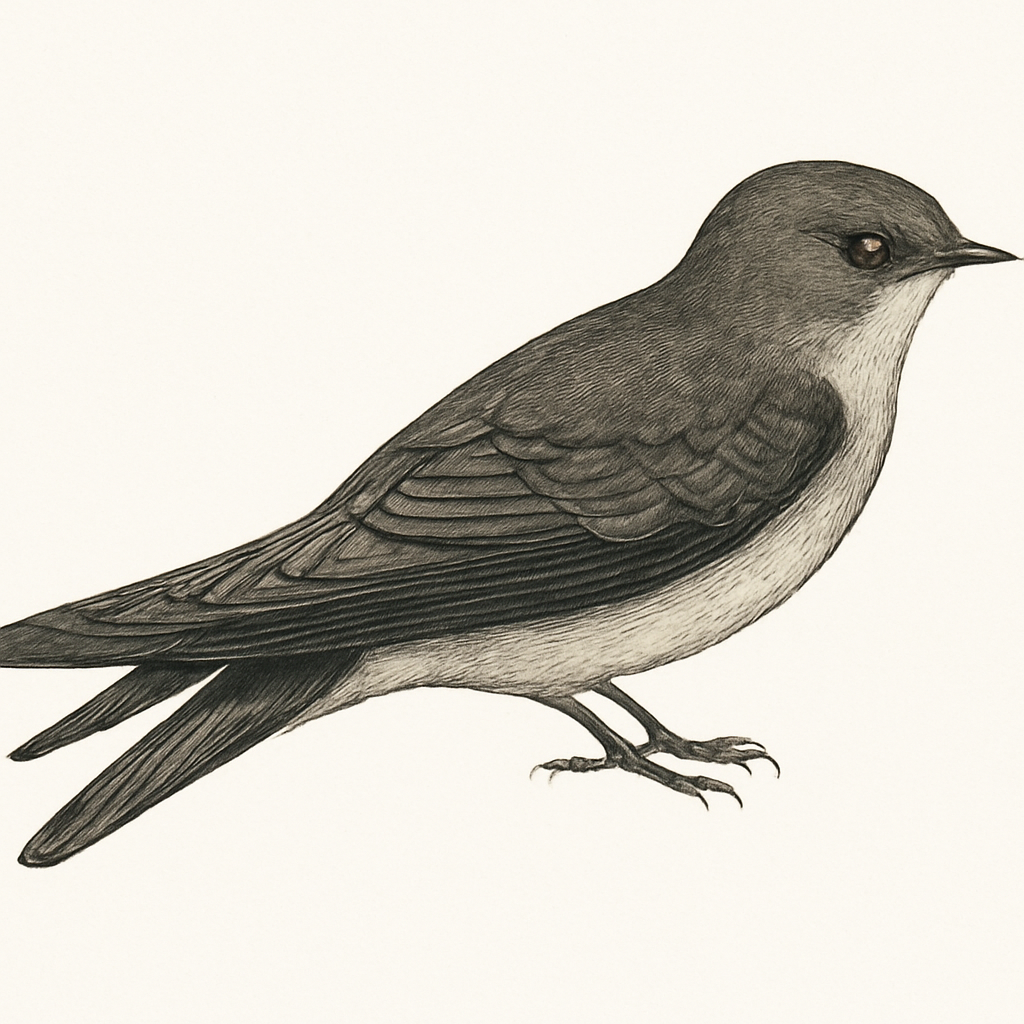 Grey-rumped Swift illustration