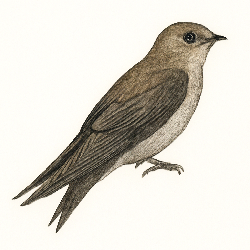Vaux's Swift illustration