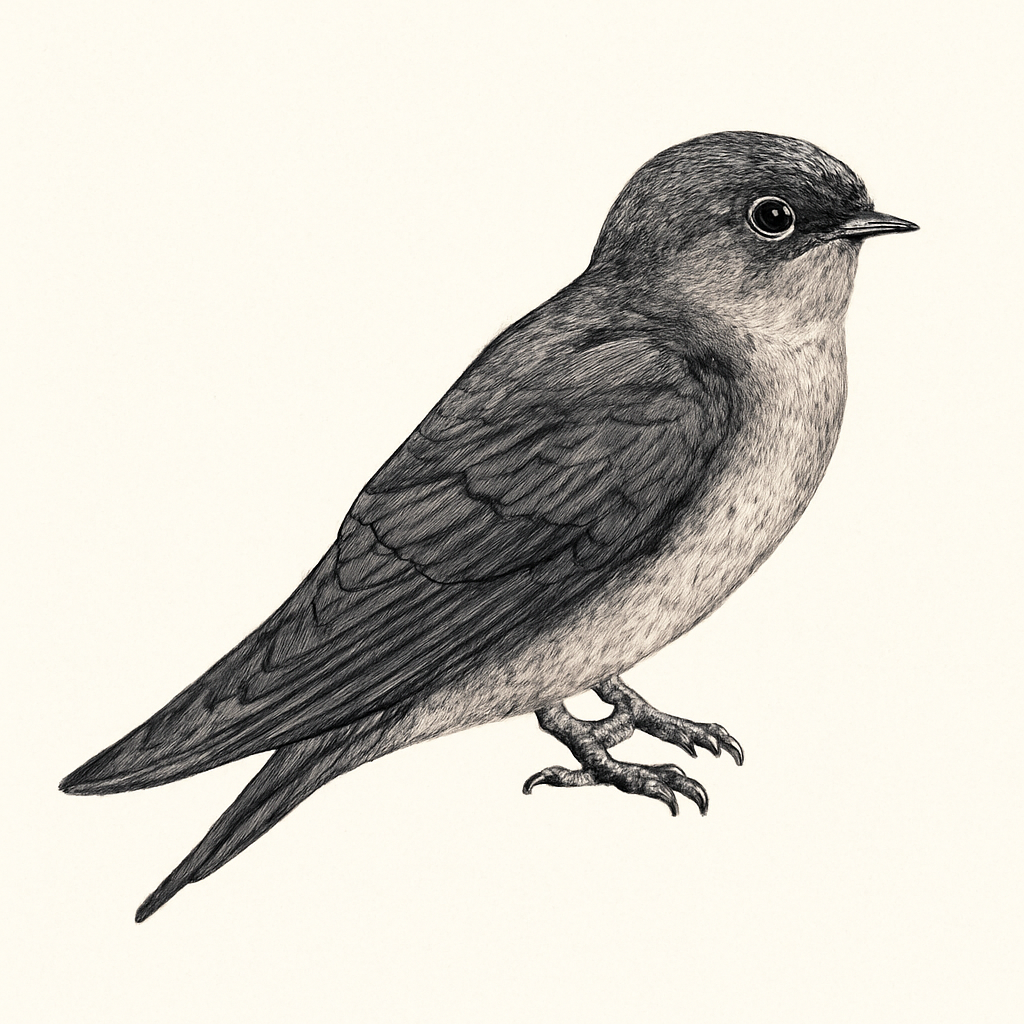 Illustration von Schwarznestsalangane