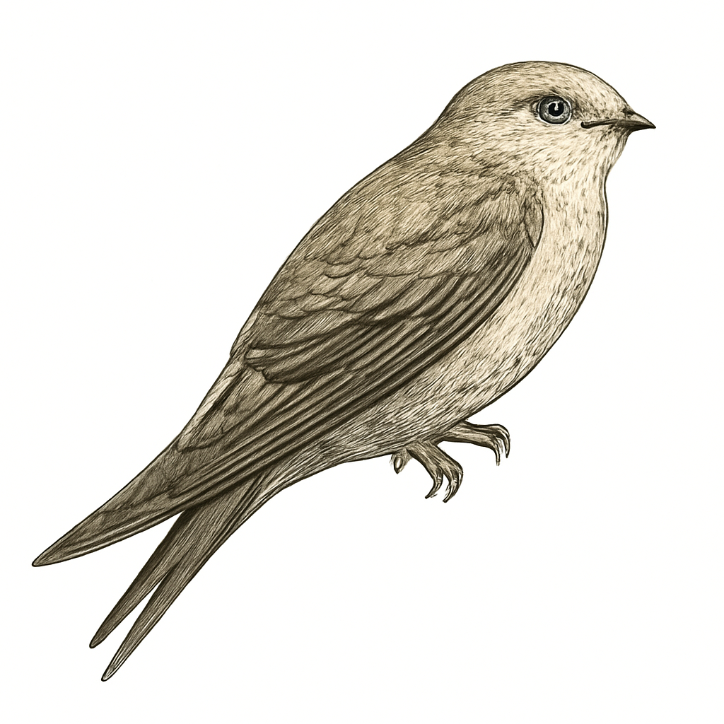 Pallid Swift illustration