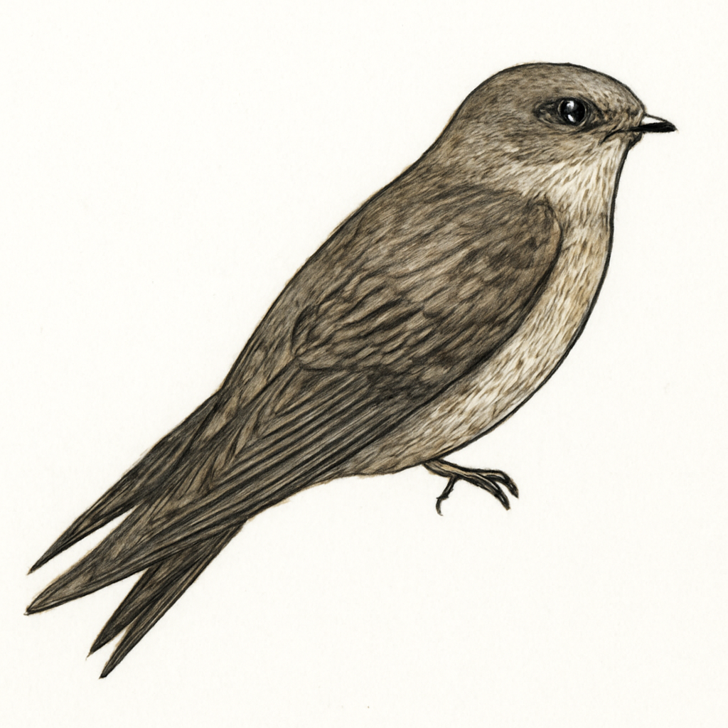 Ilustración de Vencejo de El Cabo