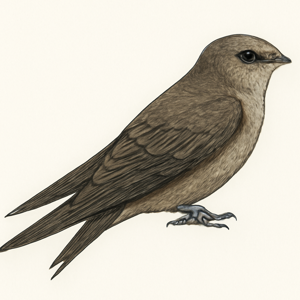 Pacific Swift illustration