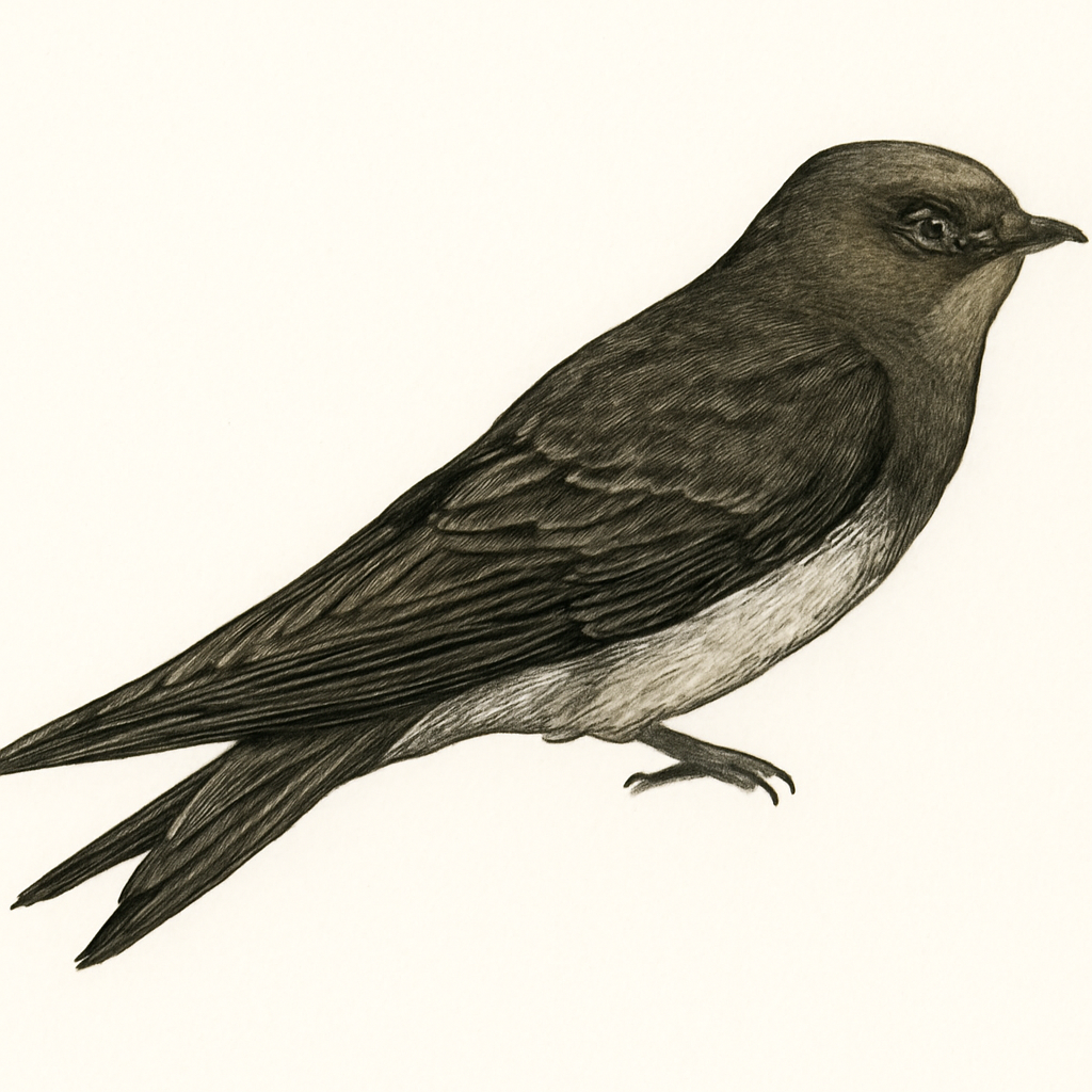 Ilustración de Vencejo Cafre