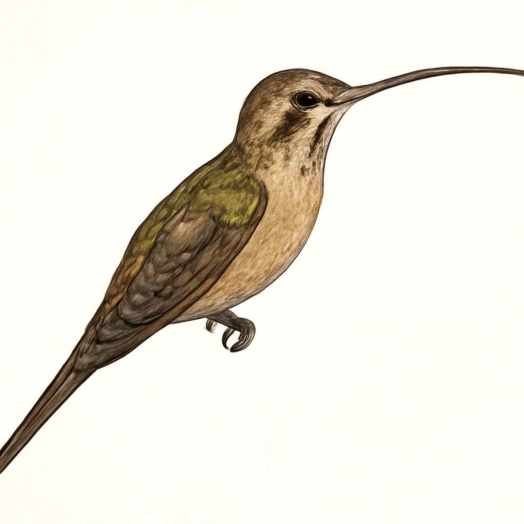 Illustration de Ermite eurynome