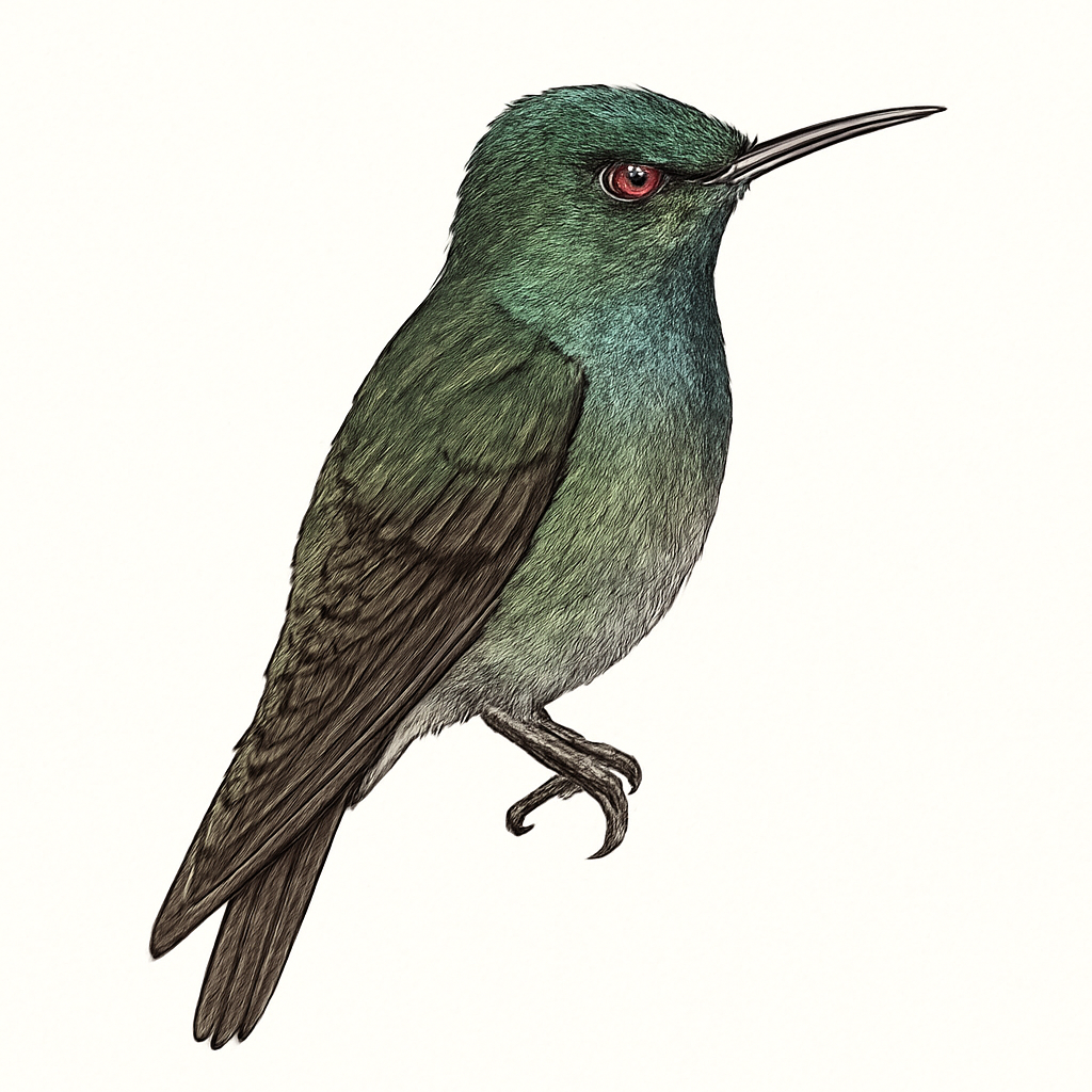 Tourmaline Sunangel illustration