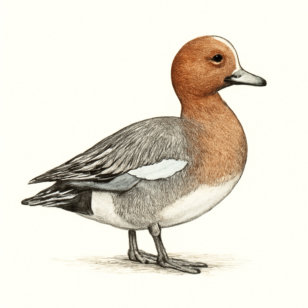 Eurasian Wigeon illustration