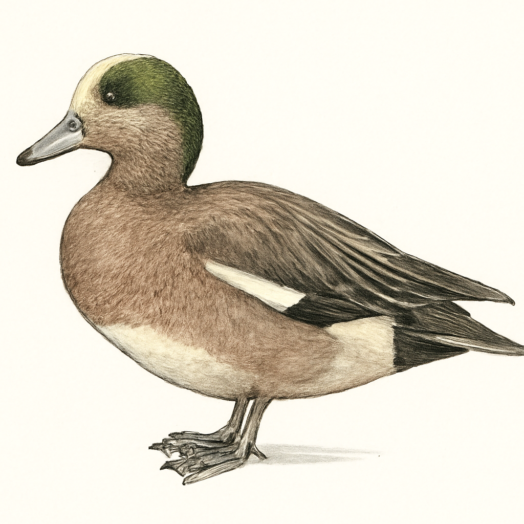 American Wigeon illustration