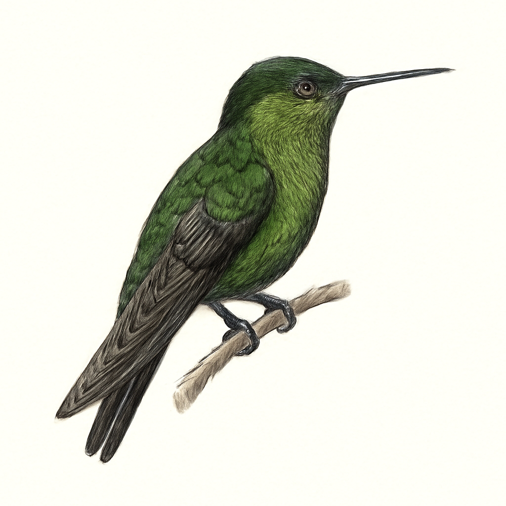 Illustration von Méridakolibri