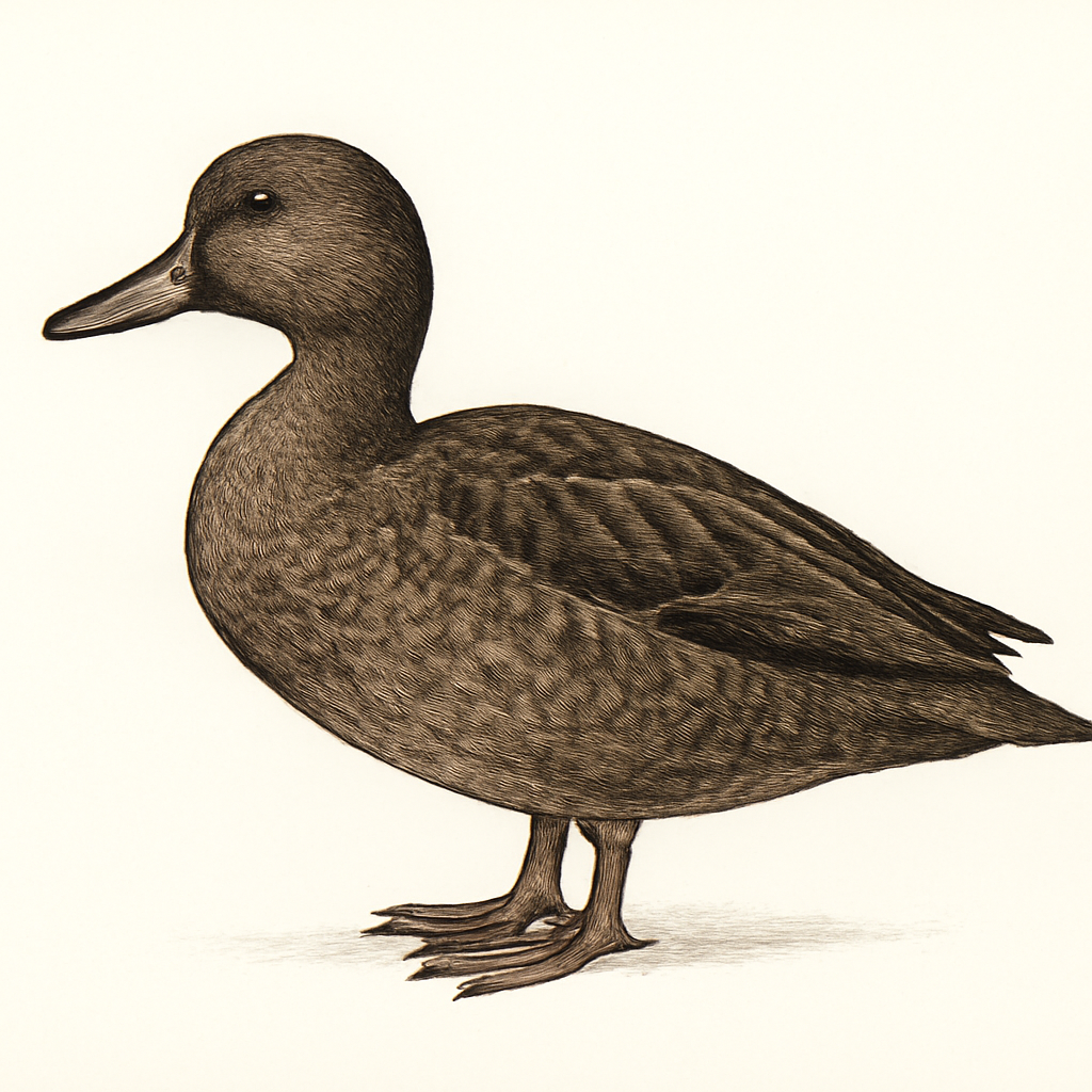 Illustrazione di African Black Duck
