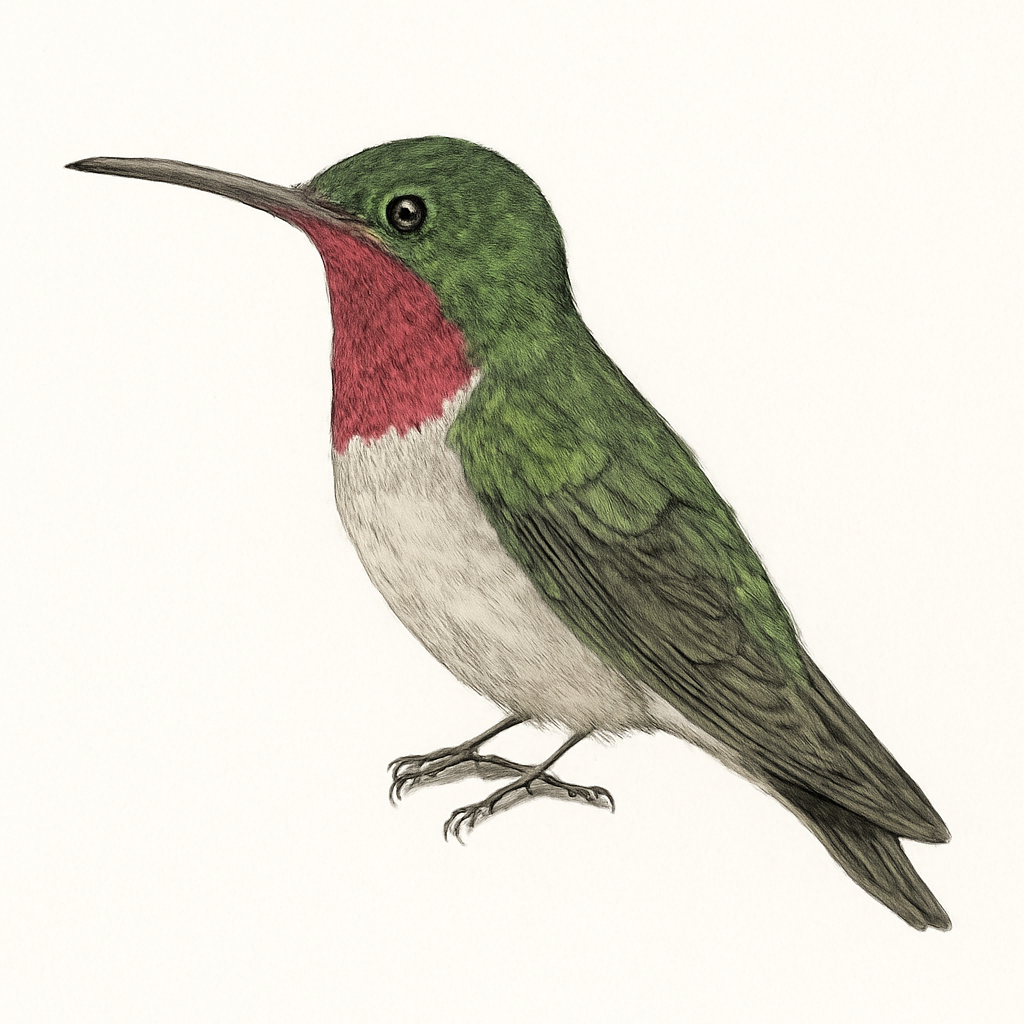 Illustrazione di Talamanca Hummingbird