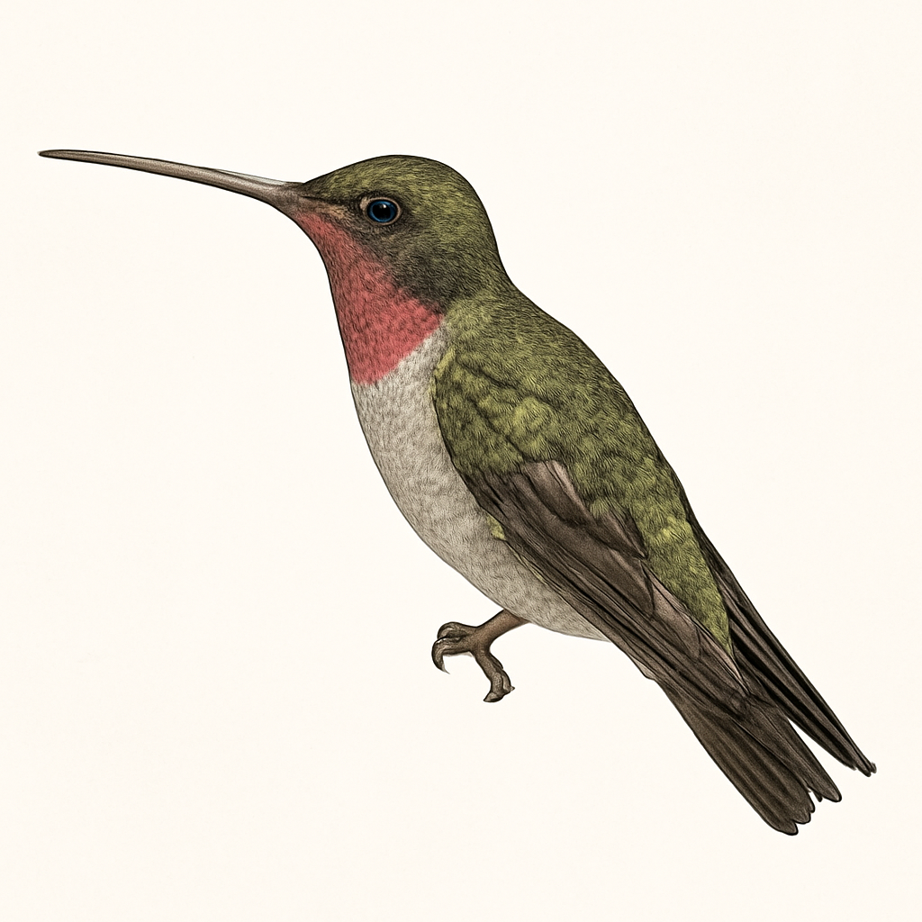 Illustration de Colibri corinne